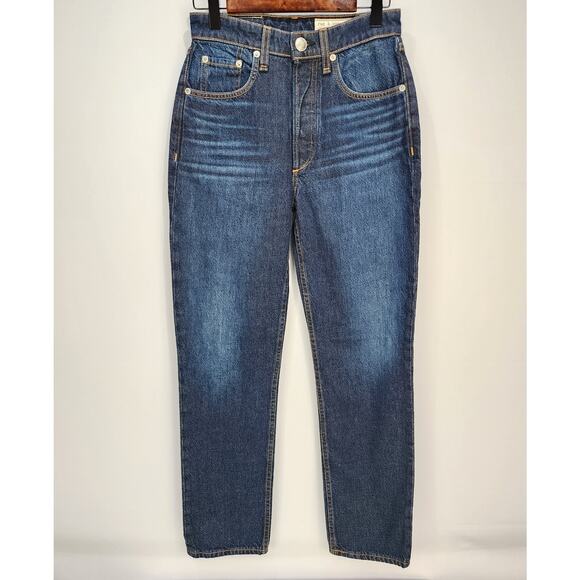 Rag & Bone Nina High Rise Ankle Cigarette Size 24 - Picture 1 of 9